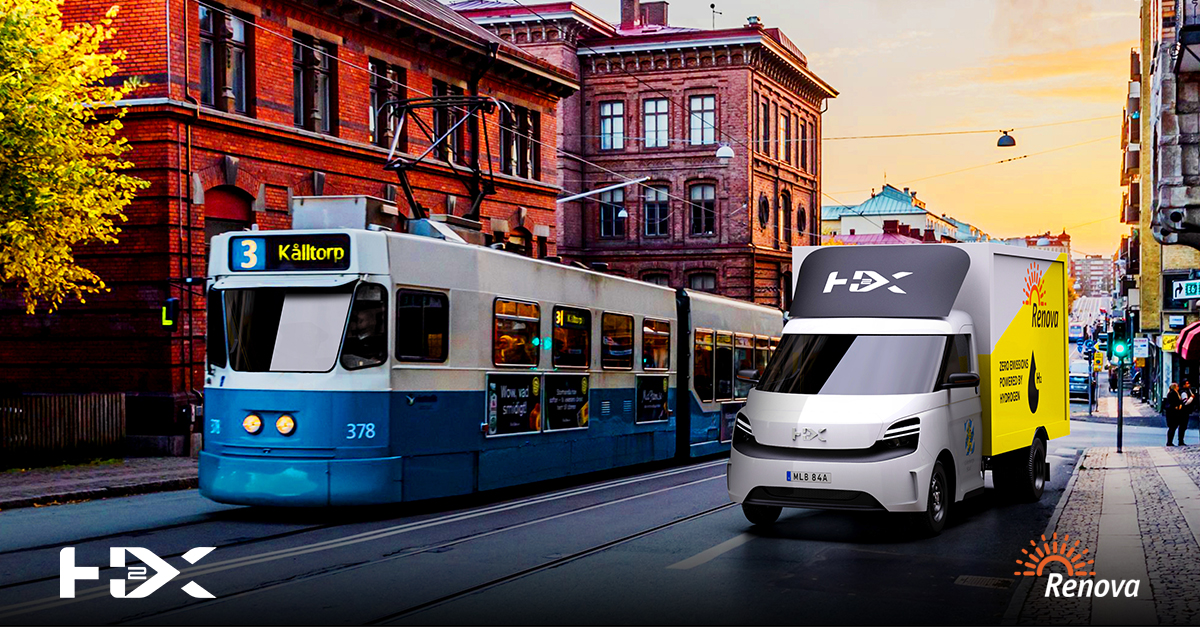H2X Global Hydrogen Fuel Cell Trucks 